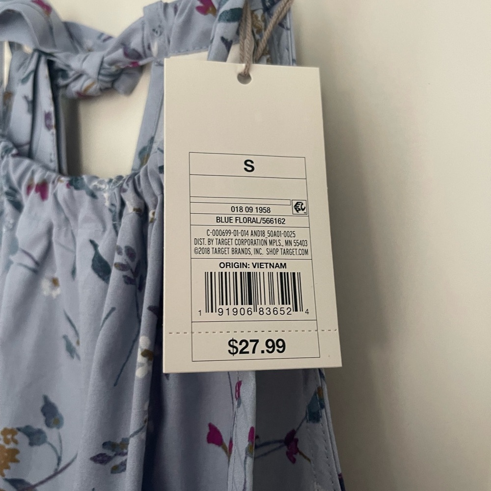 a new day Light Blue Floral Dress - Picture 4 of 6